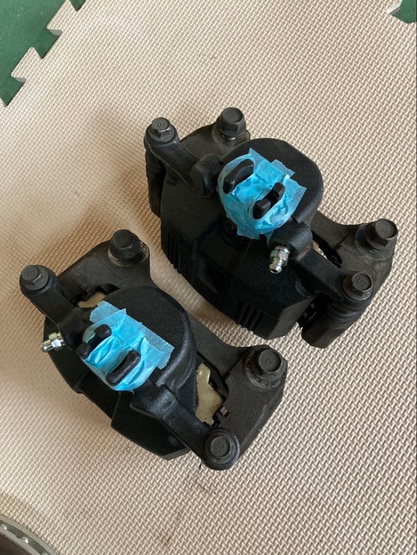 シビック FN2 タイプR ユーロ ブレーキ キャリパー ローター 左右 セット