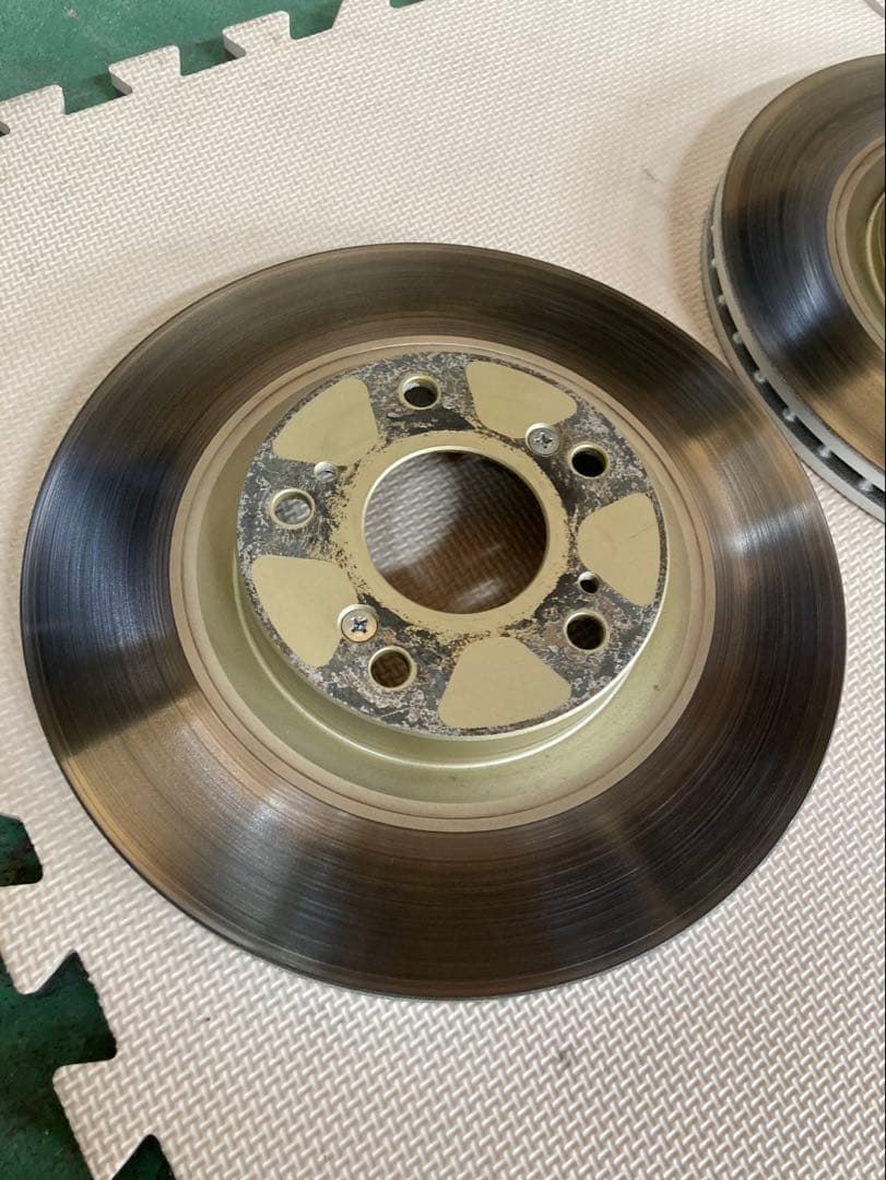 シビック FN2 タイプR ユーロ ブレーキ キャリパー ローター 左右 セット