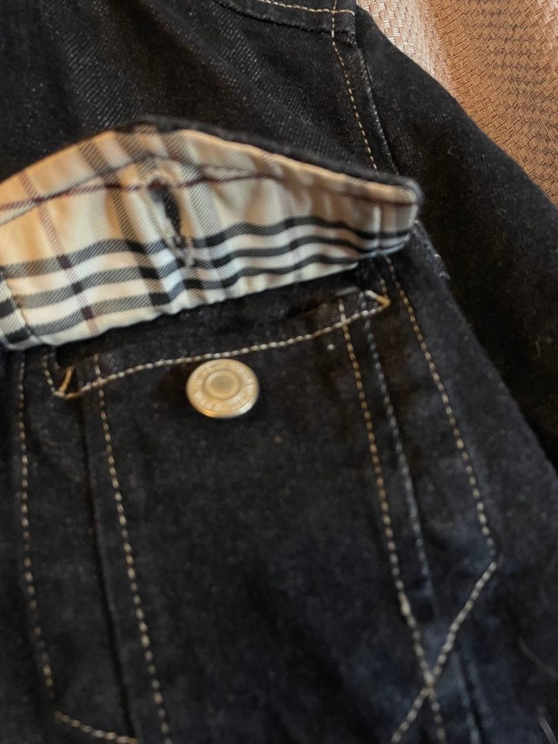 バーバリー　ロンドン　ノバチェック　Gジャン　イギリス製