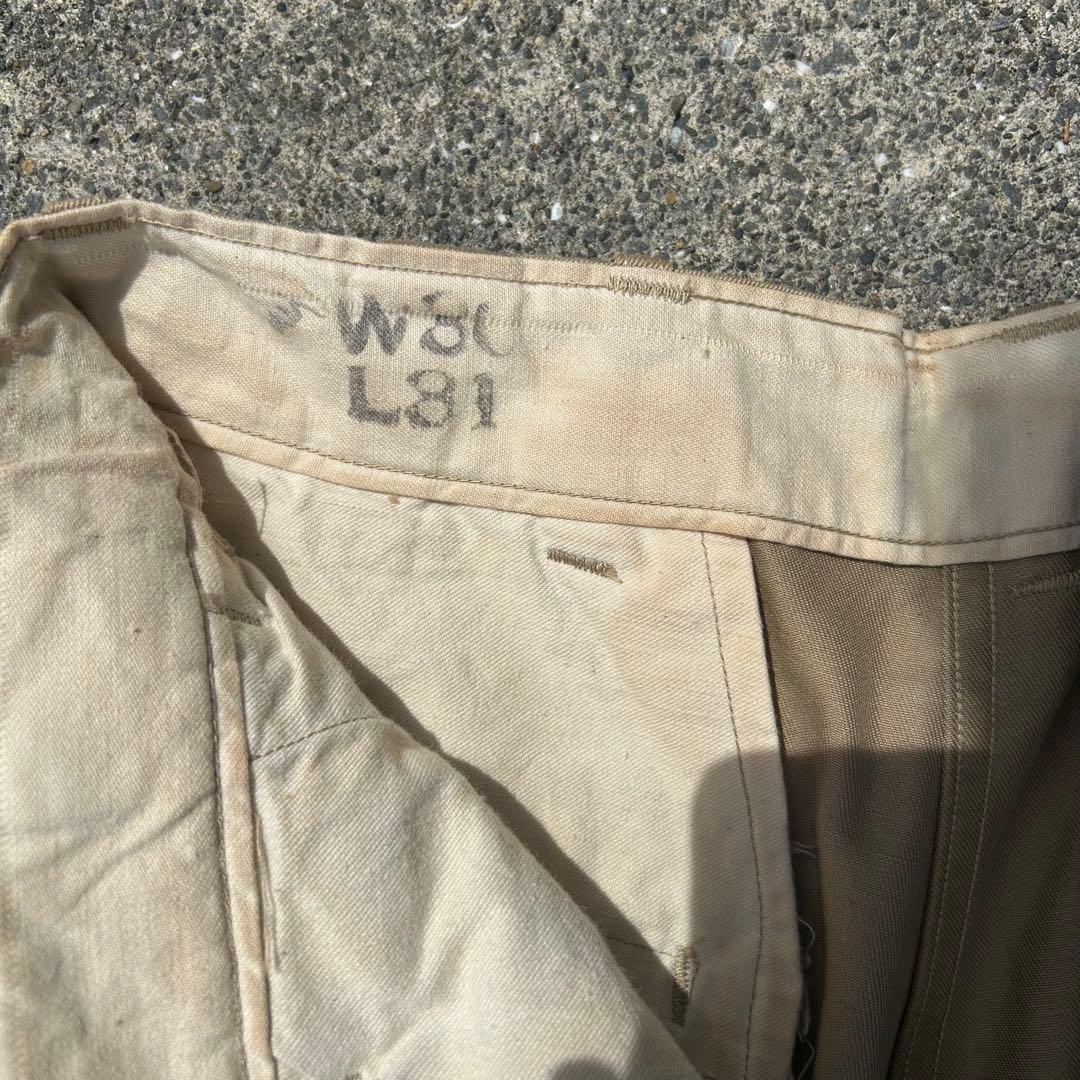 【イチオシ！】40s U.S ARMY M-45初期 チノパン ミリタリーパンツ