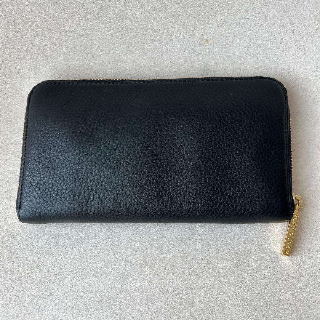 Tory Burch ブラックレザー 長財布