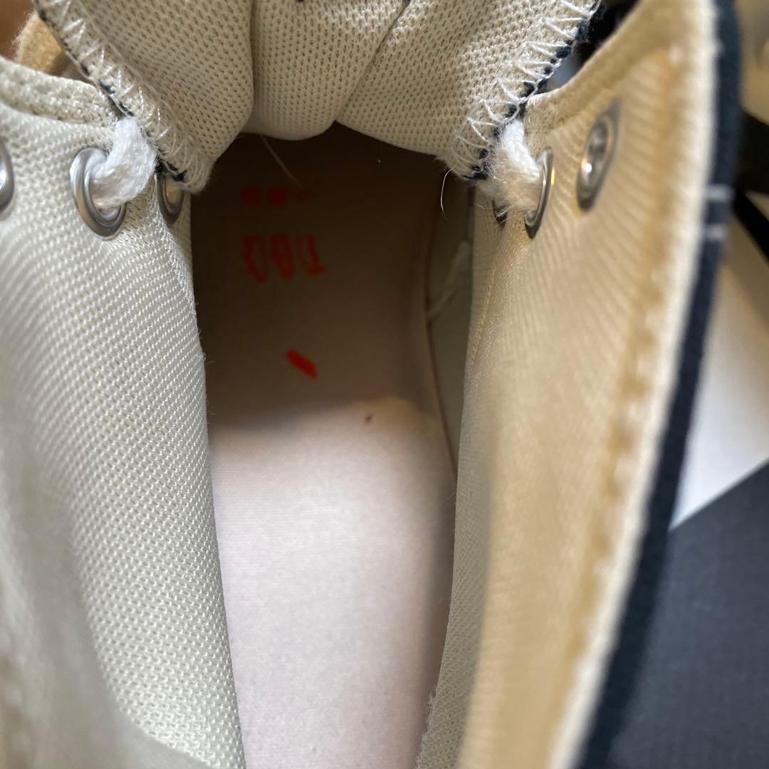 CONVERSE ブラック/ホワイト　ランスターモーション　23cm