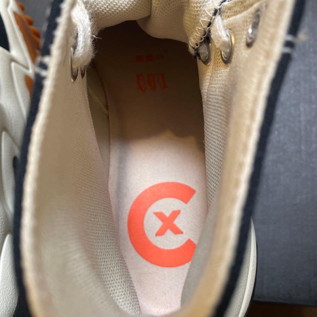 CONVERSE ブラック/ホワイト　ランスターモーション　23cm