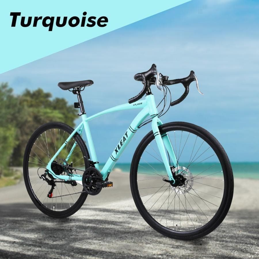 ロードバイク 700cシマノ製 21段変速ライトR2088 スタンド付 自転車