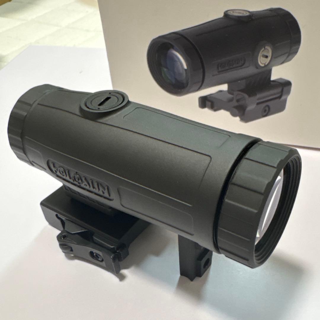 HOLOSUN HM3X マグニファイア 3倍ブースター 可倒式 QDマウント