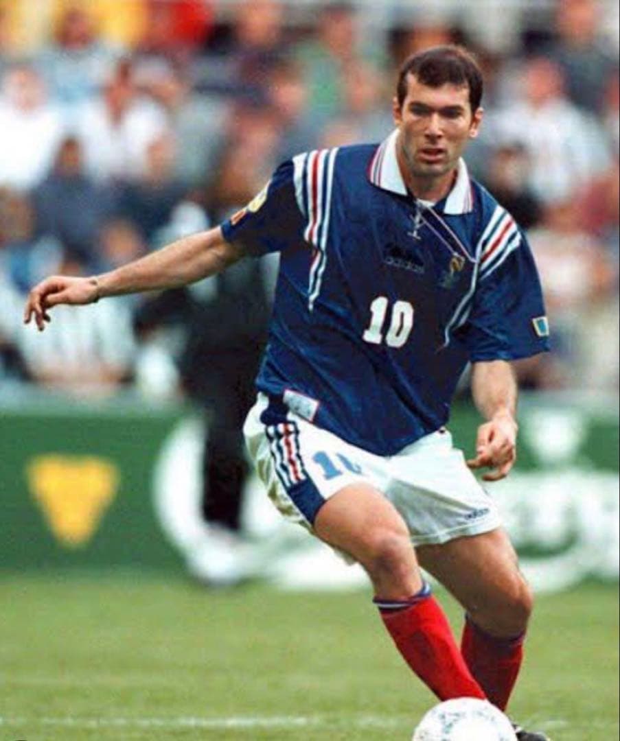 adidas サッカーウェア Mサイズ 青