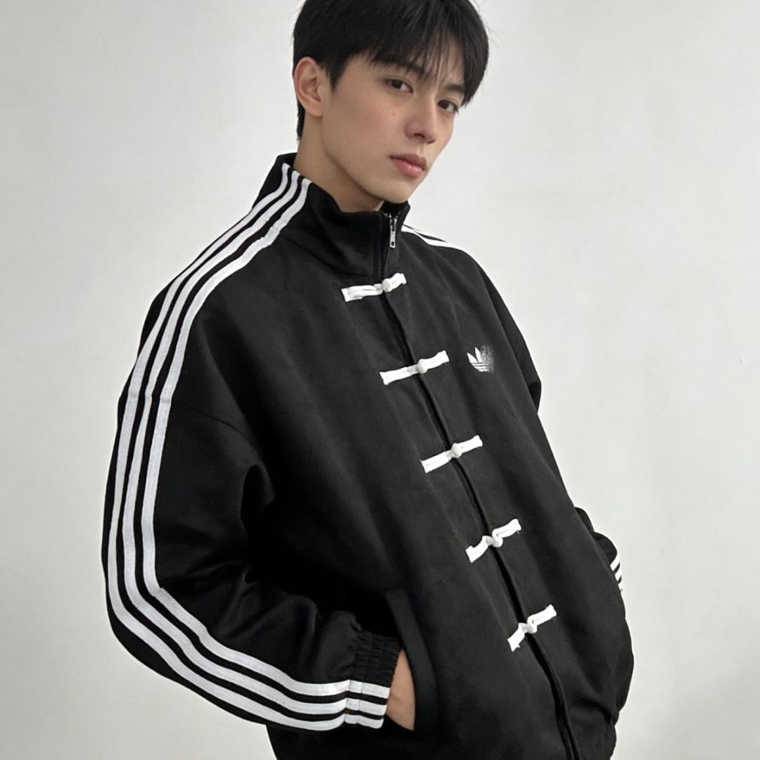 新品 アディダス 中国限定 蛇年トラックジャケット ブラック 2XL