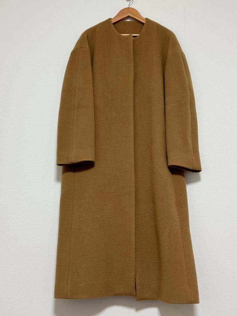 ★最終値下げ★TOMORROWLAND BACCA ノーカラーコート36 日本製