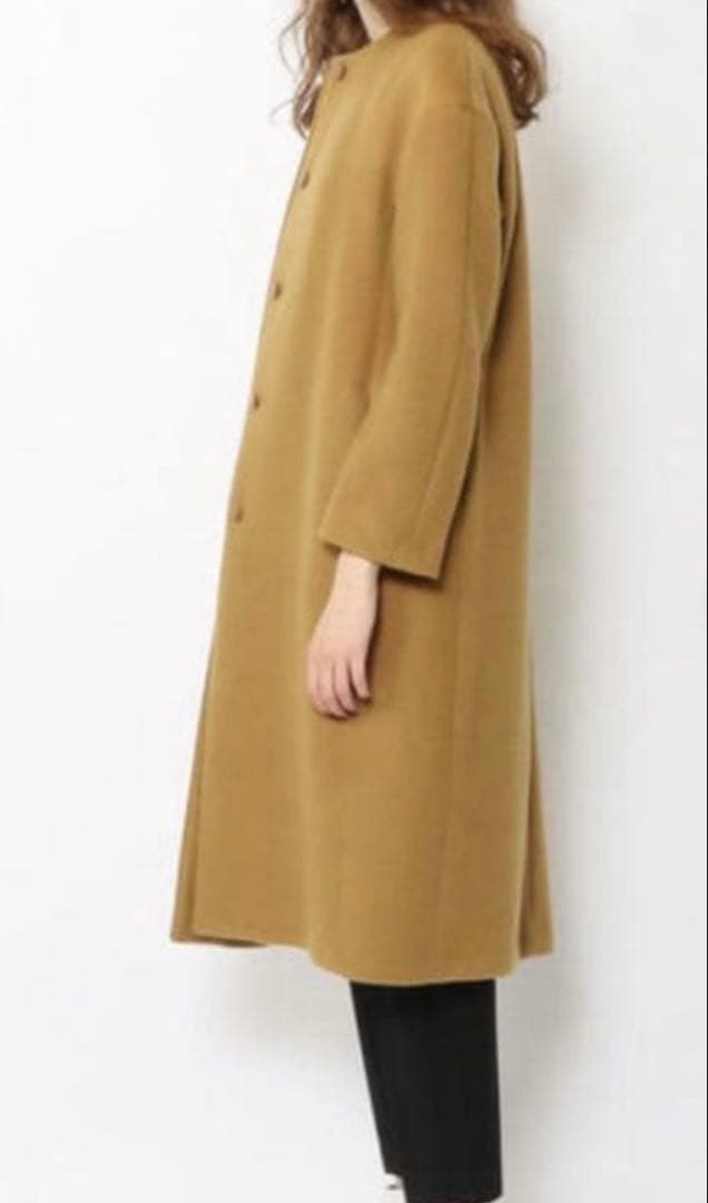 ★最終値下げ★TOMORROWLAND BACCA ノーカラーコート36 日本製