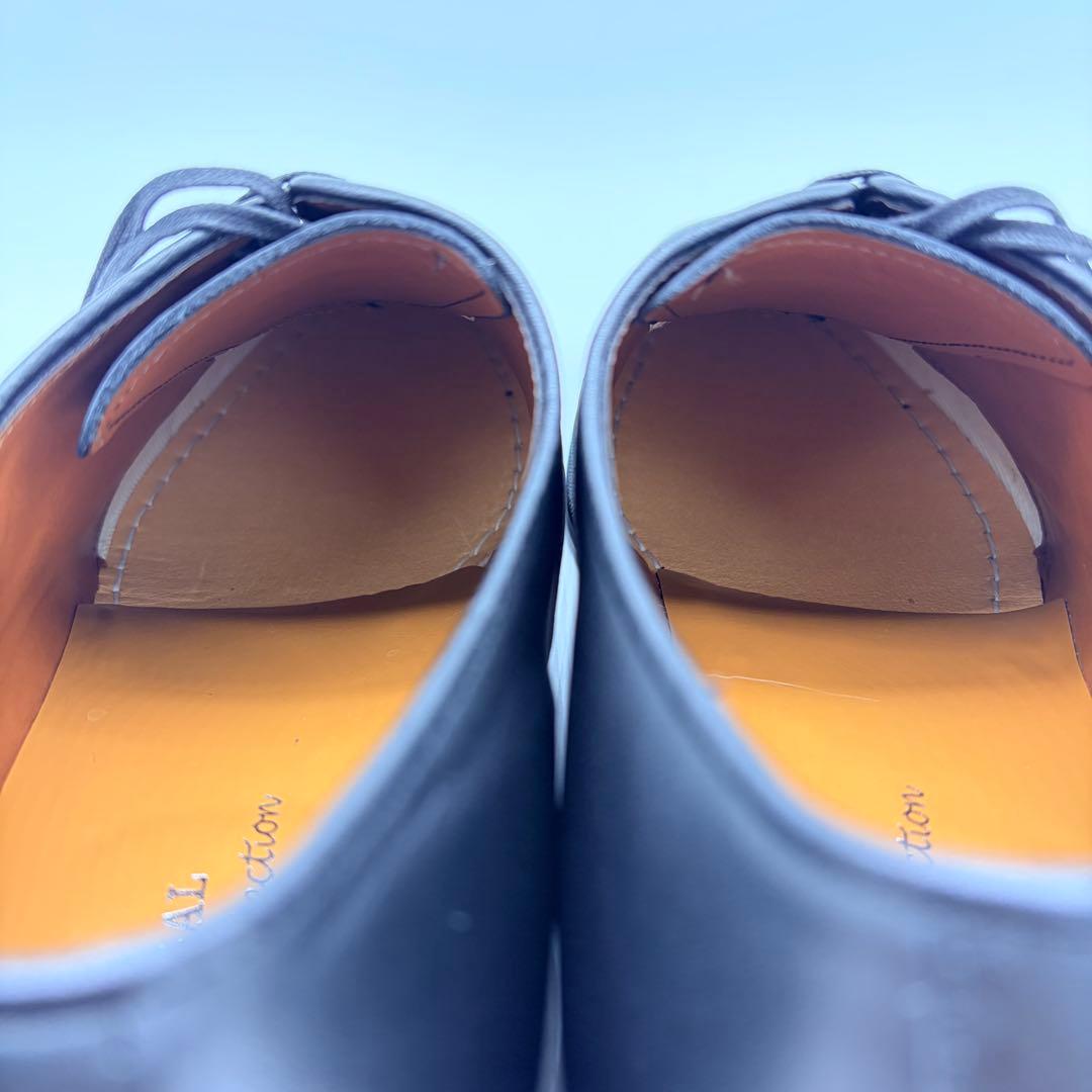 【未使用】REGAL リーガル ストレートチップ 27cm 黒 内羽根 革靴