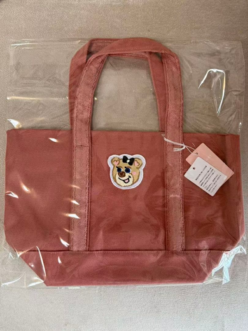 【美品】フェイラー　オールドテディガールワッペントートバッグ(小)