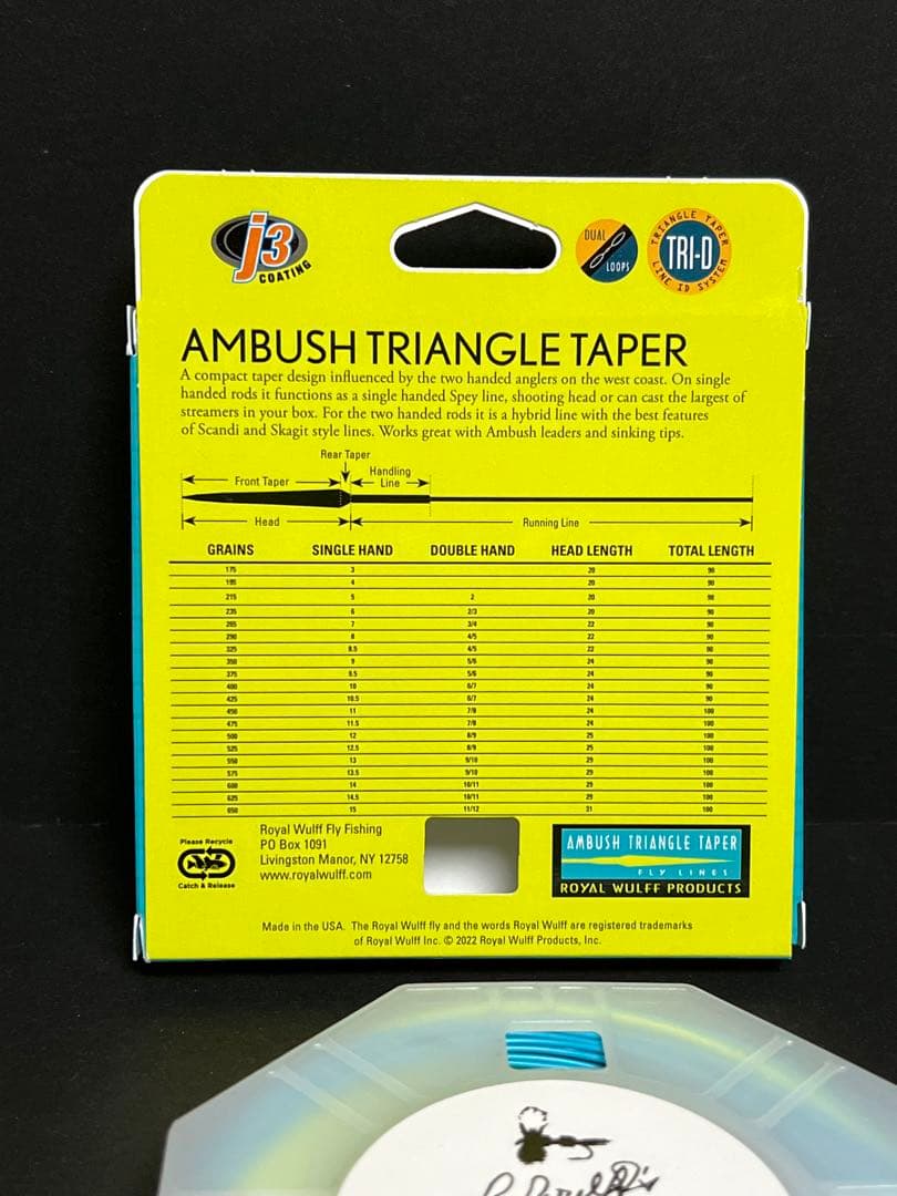 フライライン  Wulff Ambush Floating #4