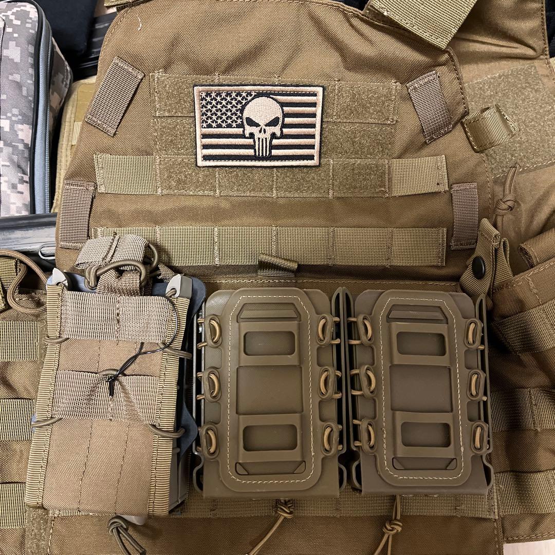 モジュラー式プレートキャリア タンカラー