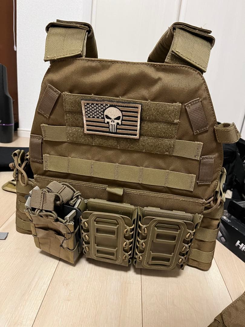 モジュラー式プレートキャリア タンカラー