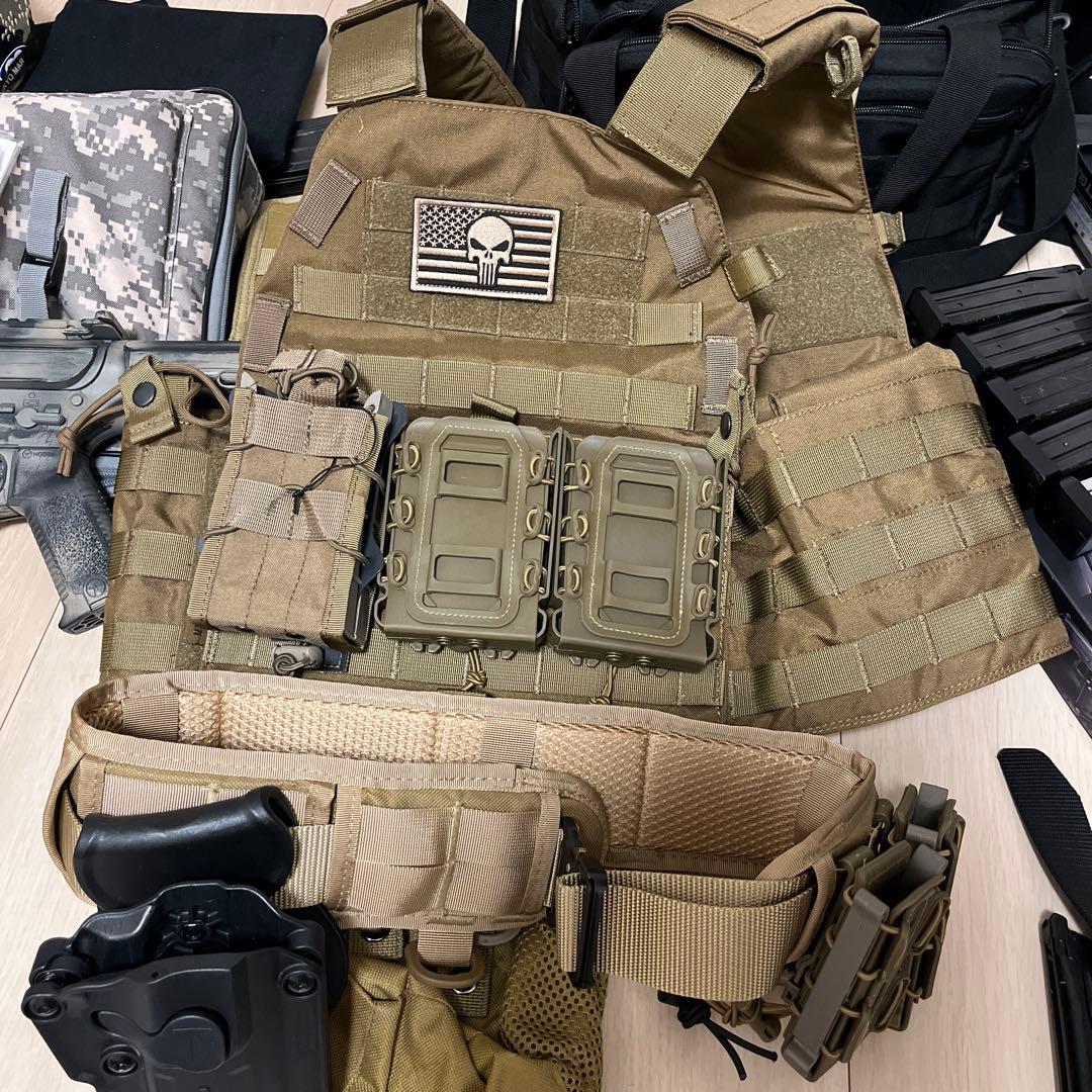 モジュラー式プレートキャリア タンカラー