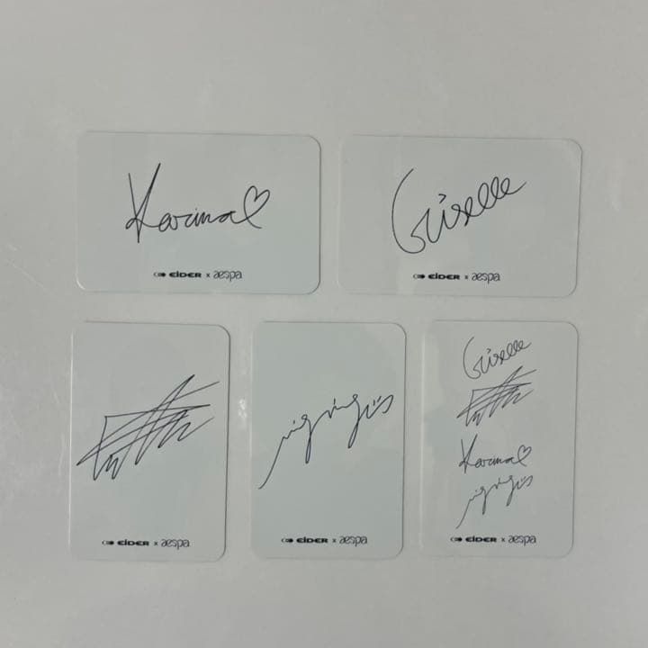 aespa 『Eider』トレカ