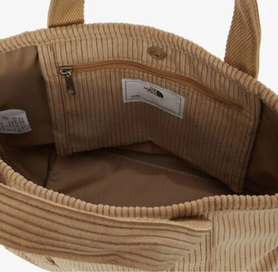 THE NORTH FACE コーデュロイ トートバッグ ショルダー ベージュ