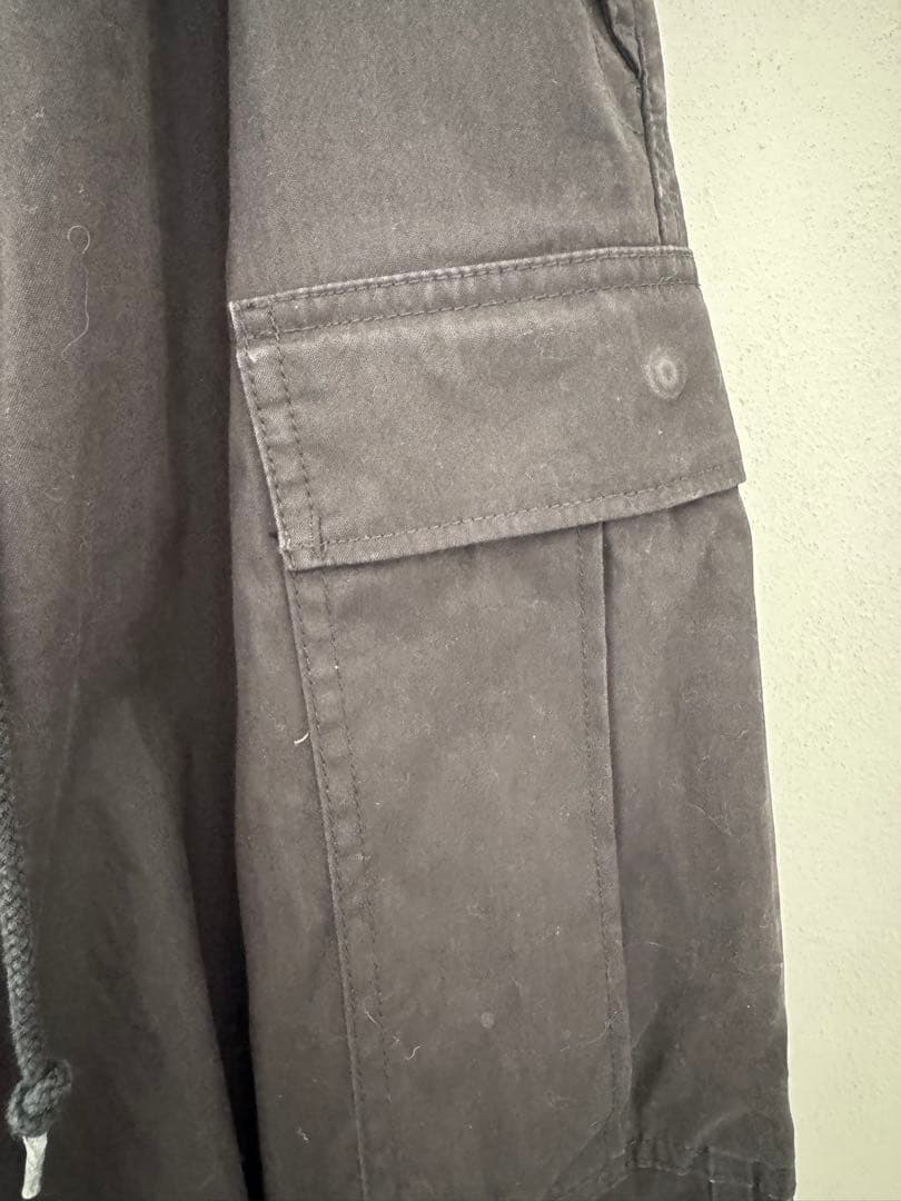 HYKE TYPE M-51 SHELL PANTS ブラック