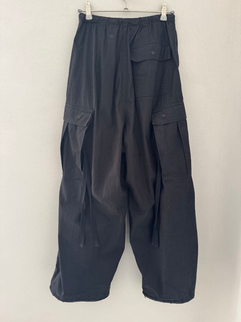 HYKE TYPE M-51 SHELL PANTS ブラック