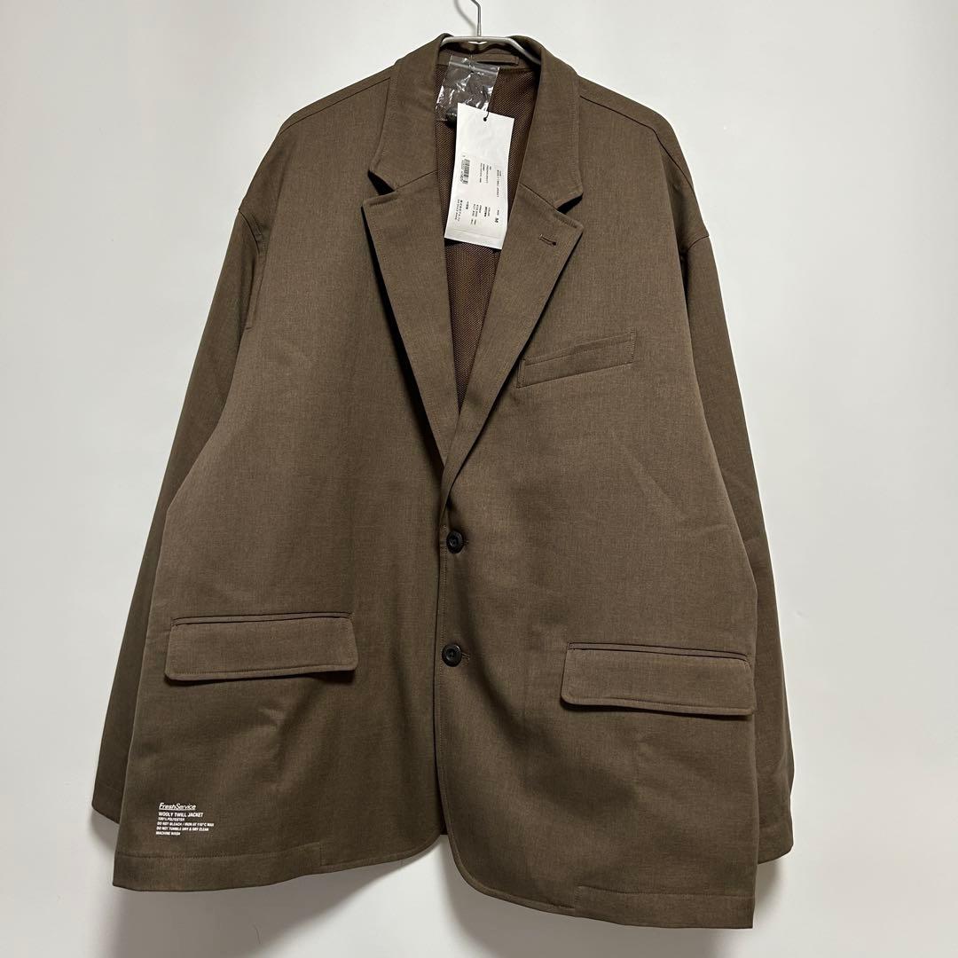Fresh Service WOOLY TWILL JACKET Mサイズ