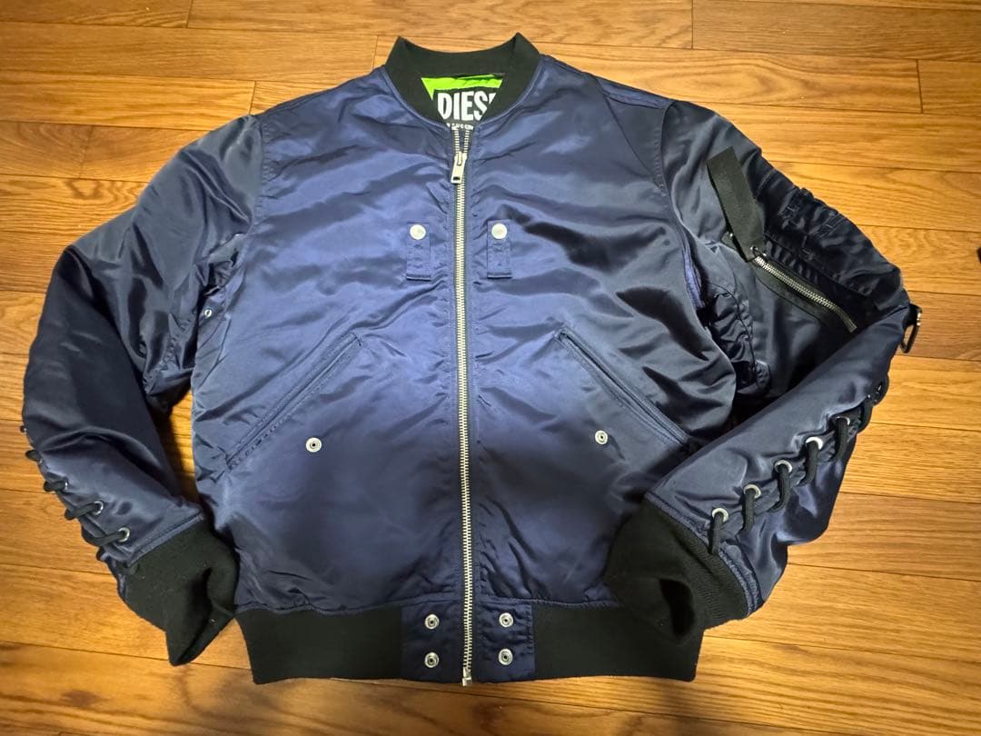 DIESEL MA-1ジャケット ネイビー
