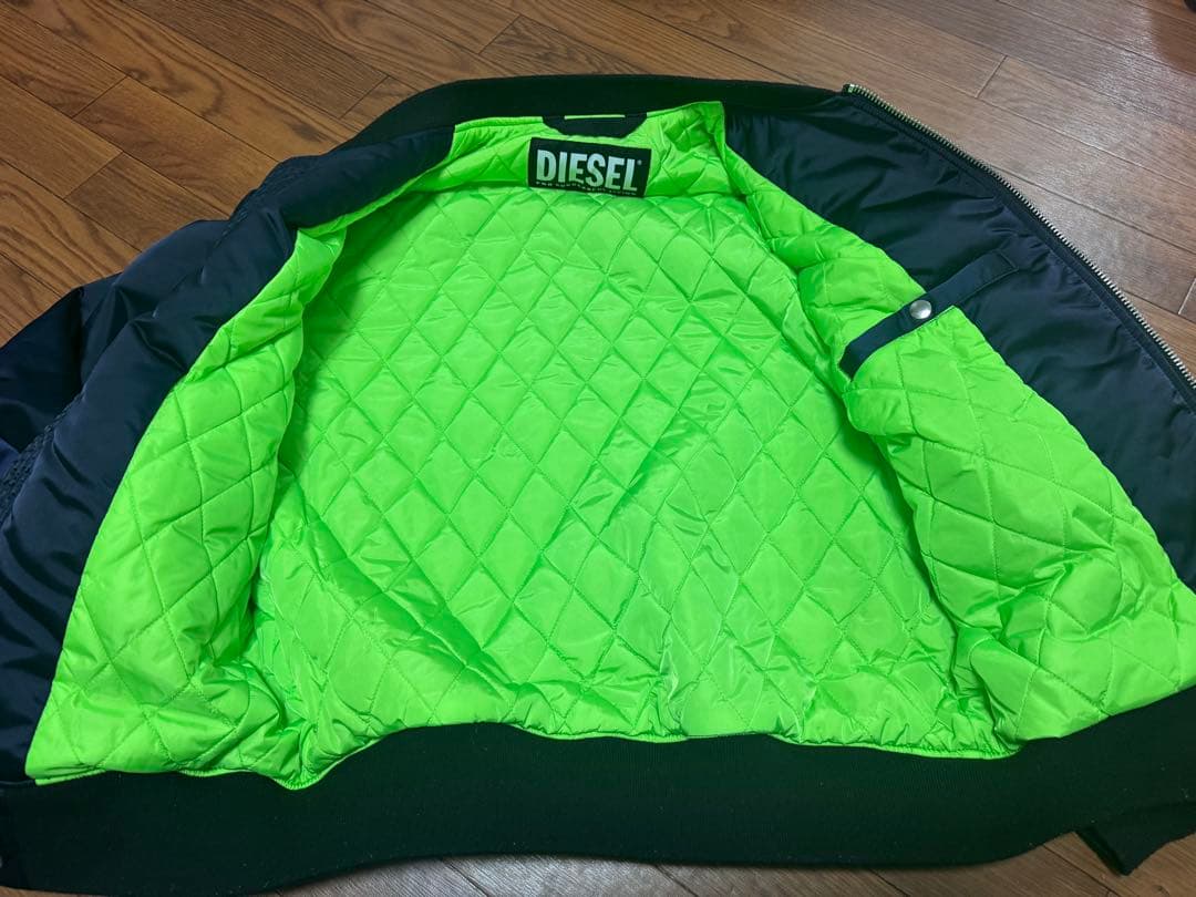 DIESEL MA-1ジャケット ネイビー