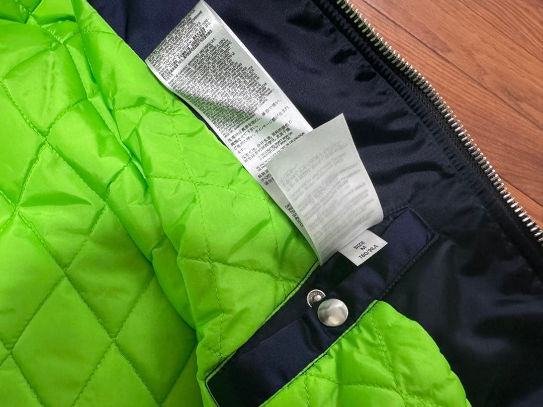 DIESEL MA-1ジャケット ネイビー