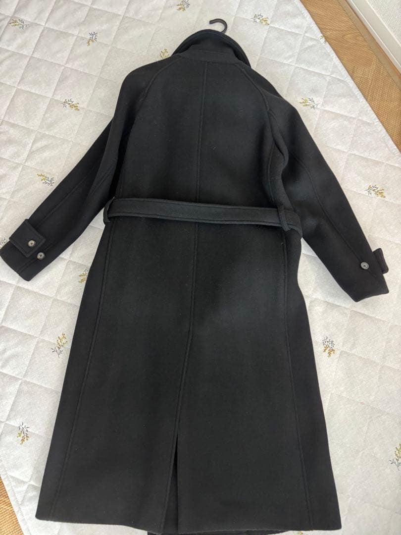 UNITED TOKYO ダブルブレストチェスターコート ブラック サイズ1