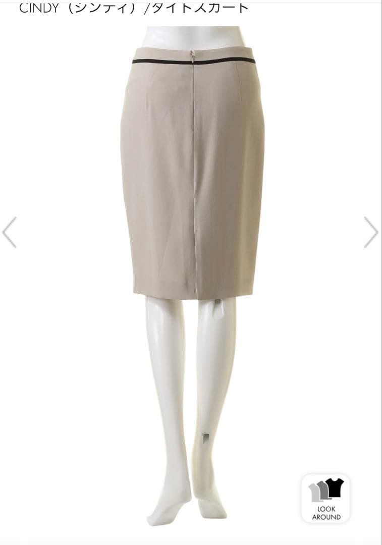 BEIGE Cindy ペイジ　シンディ　タイトスカート　サイズ4 ネイビー