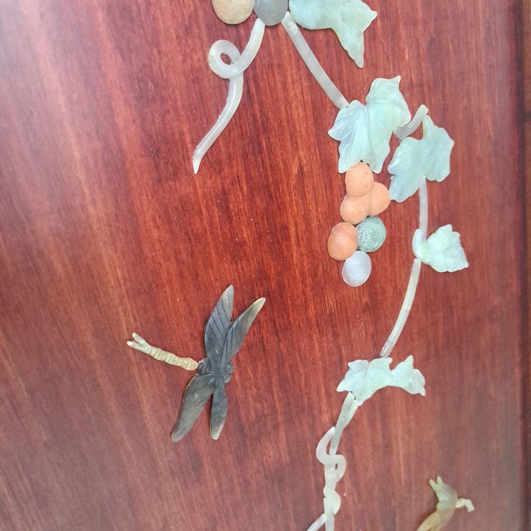 美術品 　希少　石細工　中国　 チェスト　工芸品　箪笥 骨董　アンティーク