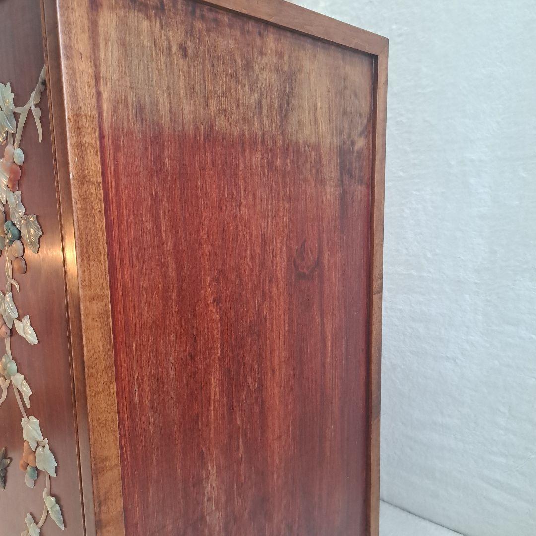 美術品 　希少　石細工　中国　 チェスト　工芸品　箪笥 骨董　アンティーク
