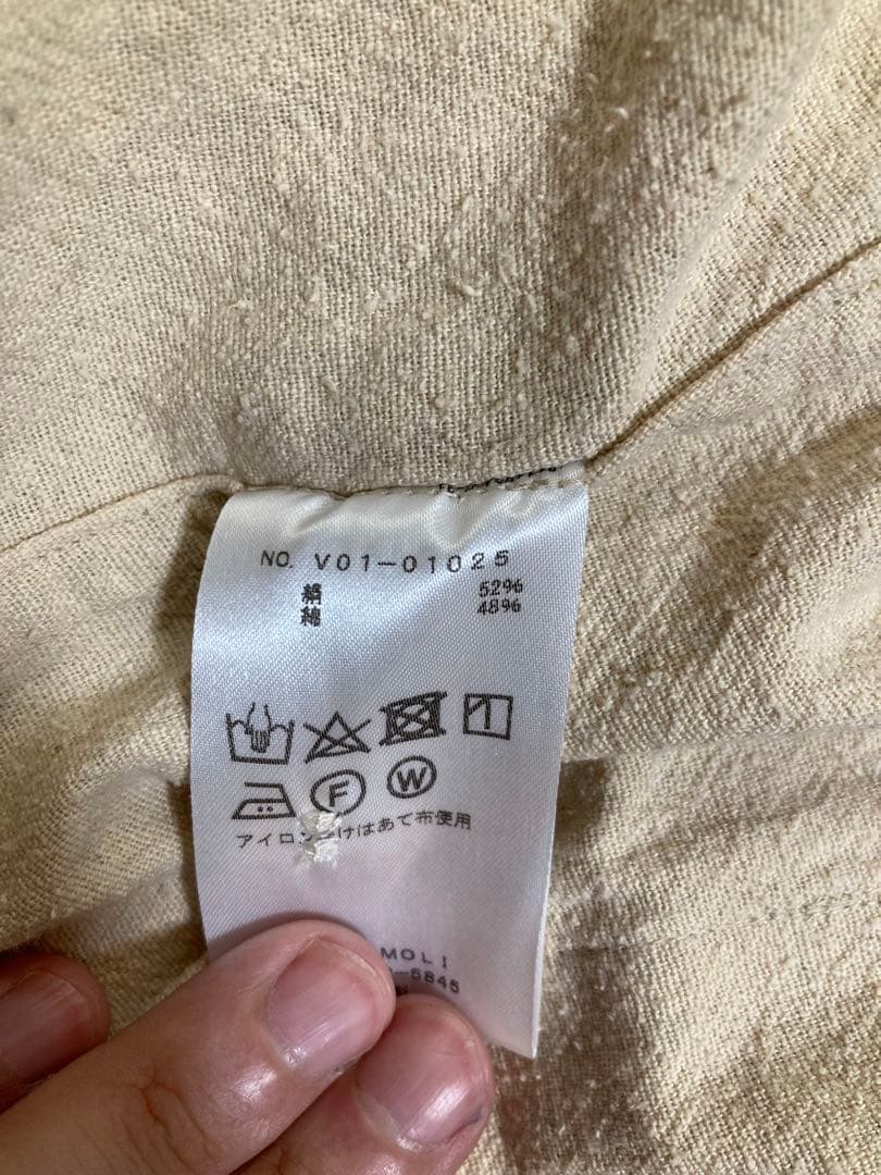 comoli S/C ドットスタンドカラージャケット サイズ2 コモリ