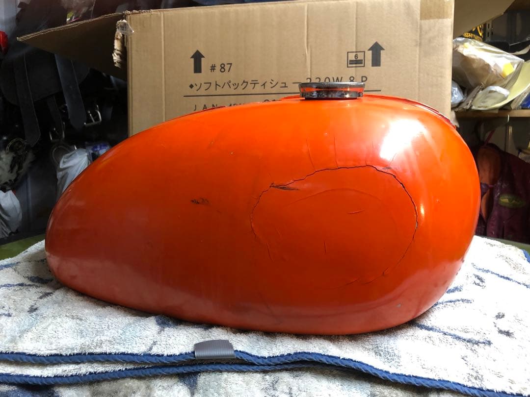 ビンテージ英車タンク不明BSAレストアベース