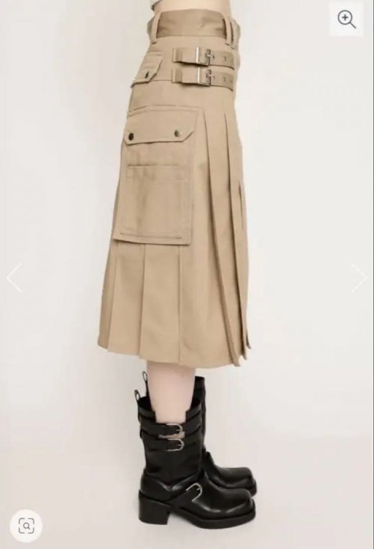 SLY Dickies（R） L／W PLEATS スカート