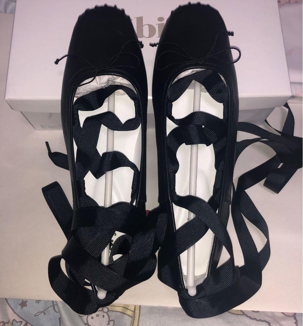 【未使用✨】bibiy B.ballet shoes レースアップバレエシューズ