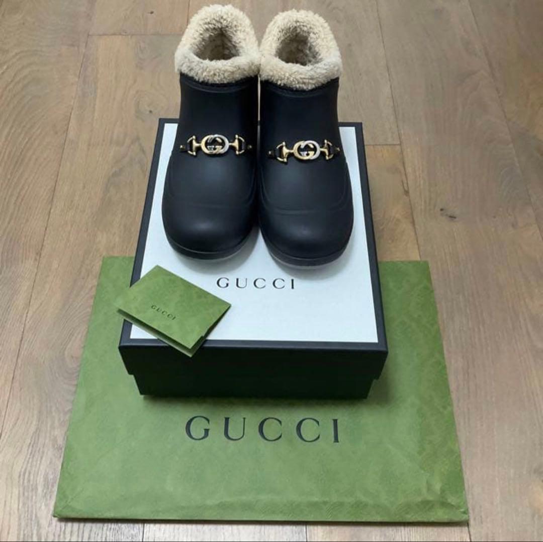 美品　箱付き　GUCCI ボアブーツ ブーツ