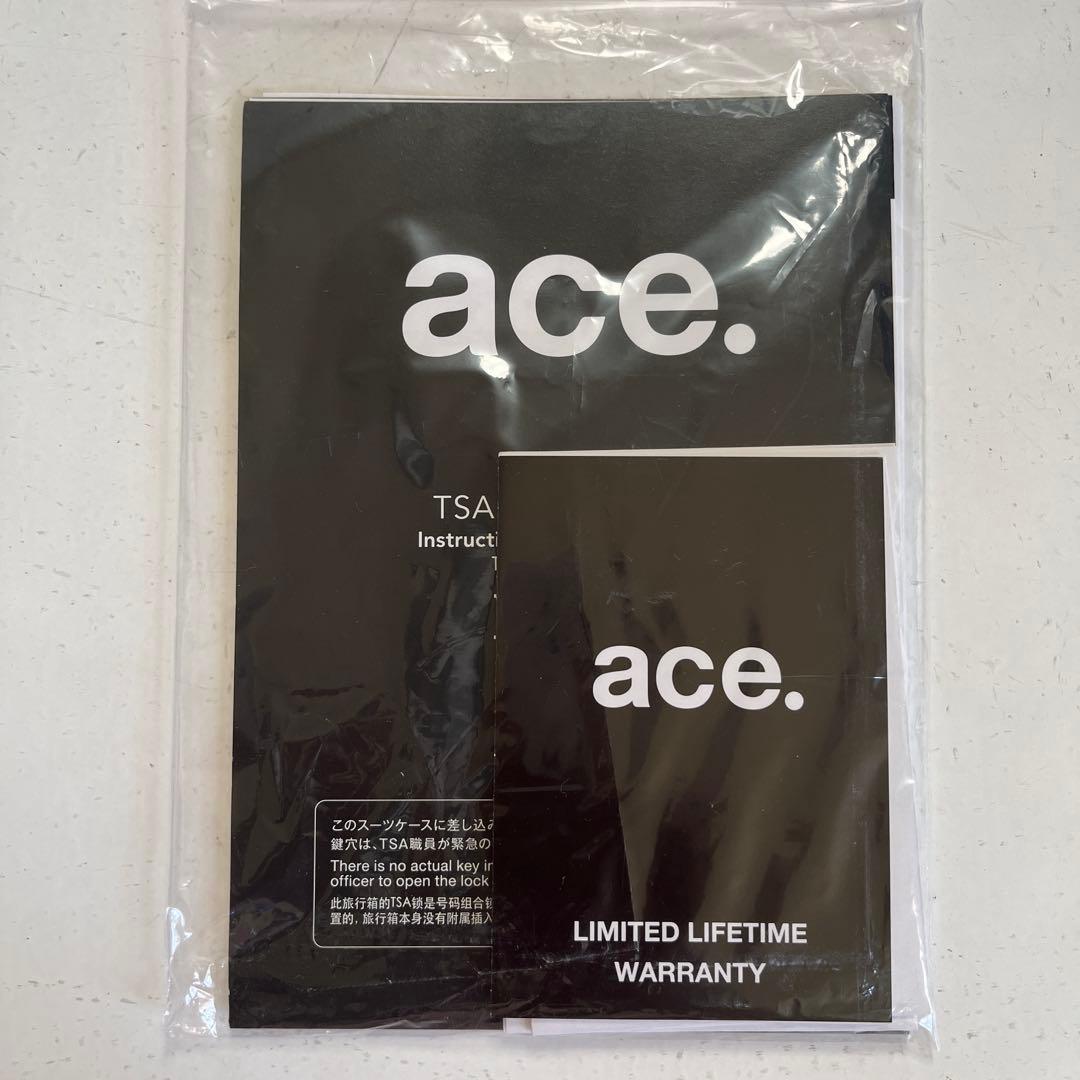 エース 2025 8月購入 未使用 ソフトキャリーケース 58L ４〜５泊程度