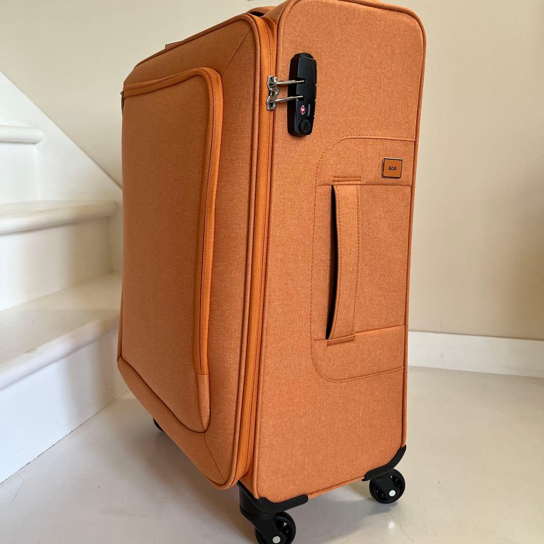 エース 2025 8月購入 未使用 ソフトキャリーケース 58L ４〜５泊程度