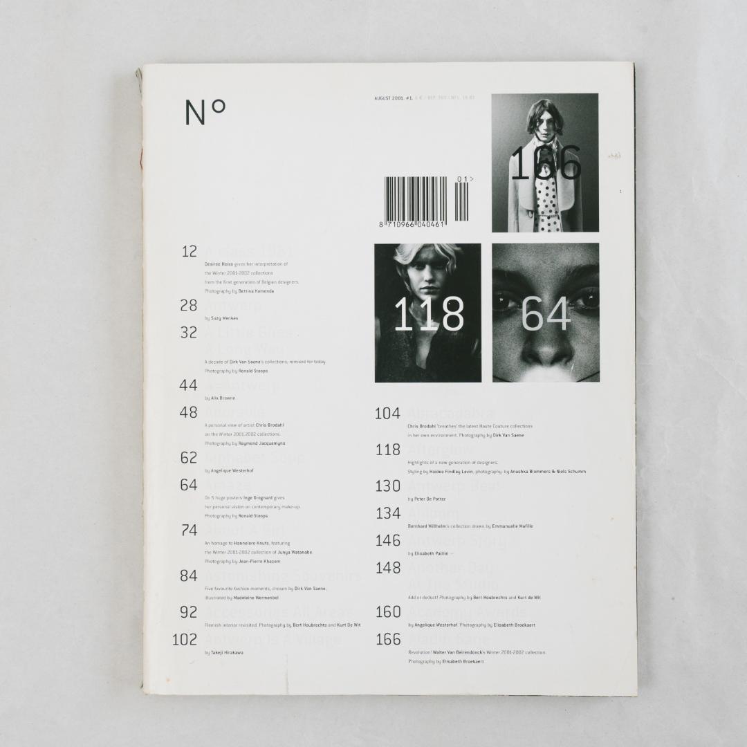N° A Magazine Dirk Van Saene