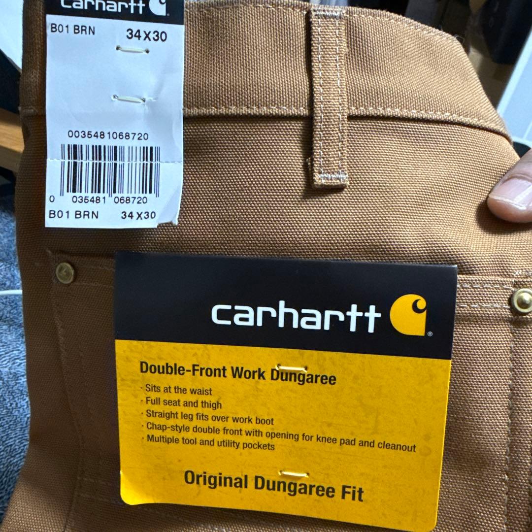 carhartt ダブルニー　ダックパンツ　アメリカ製 34×30