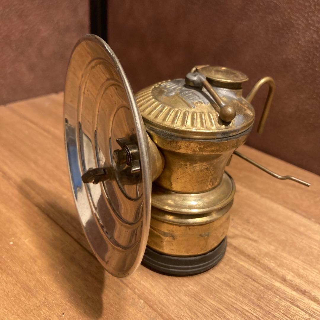 USA製 ヴィンテージ カーバイドランプ ジャストライト キャンプカーバイト9