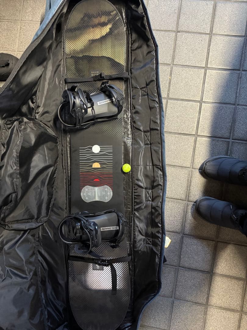 SALOMON スノーボード 3点セット