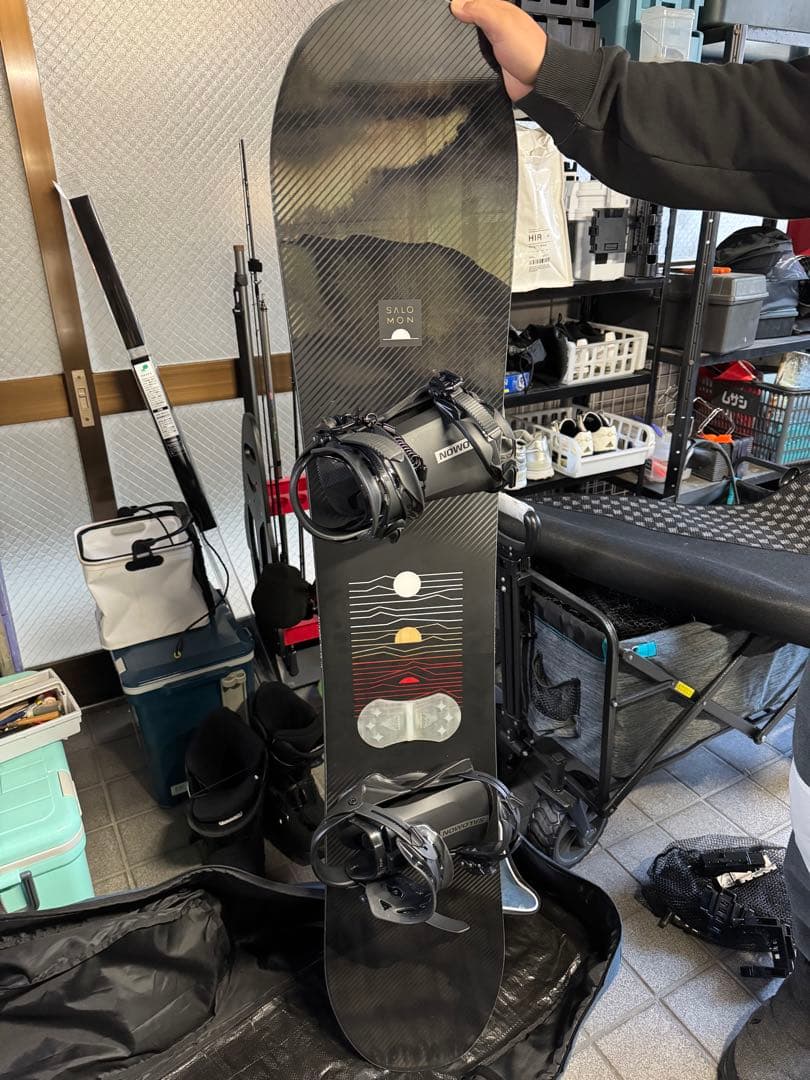 SALOMON スノーボード 3点セット