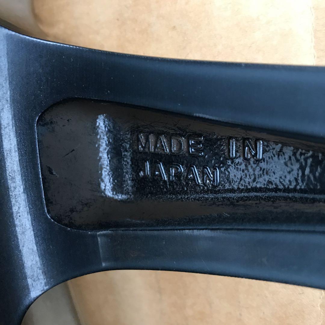 メーカー不明(日本製)メッキアルミホイール17インチ7J