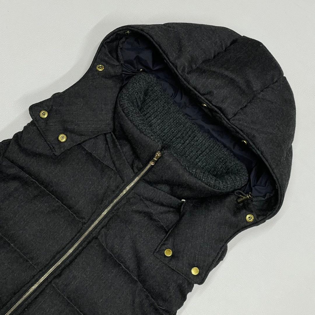 美品 TATRAS タトラス LUSERA ルセラ ダウンベスト フード