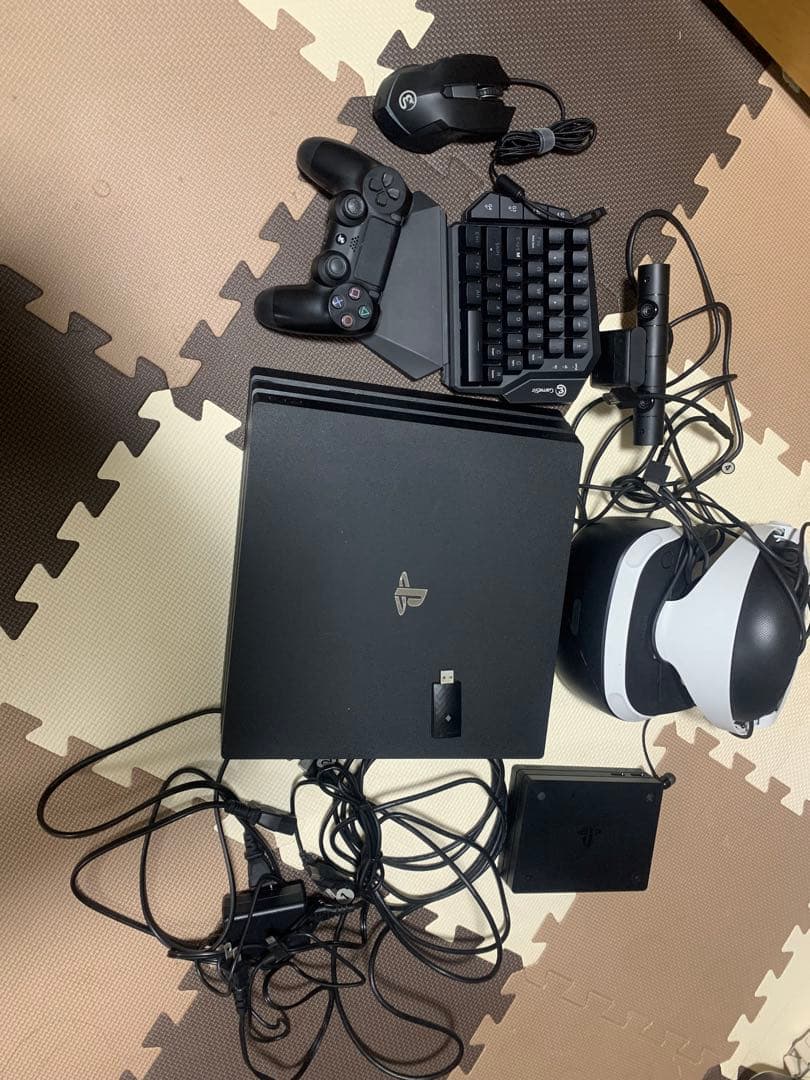 ps4 pro+vrセット　ps用キーボードとマウス