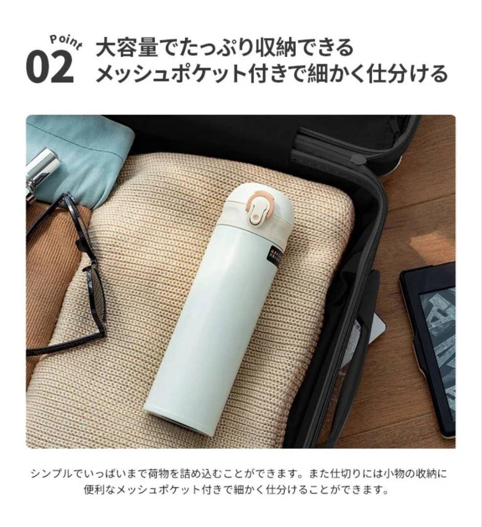 大容量　軽量　スーツケース 本体　高品質　Lサイズ　XLサイズ　ブラウン