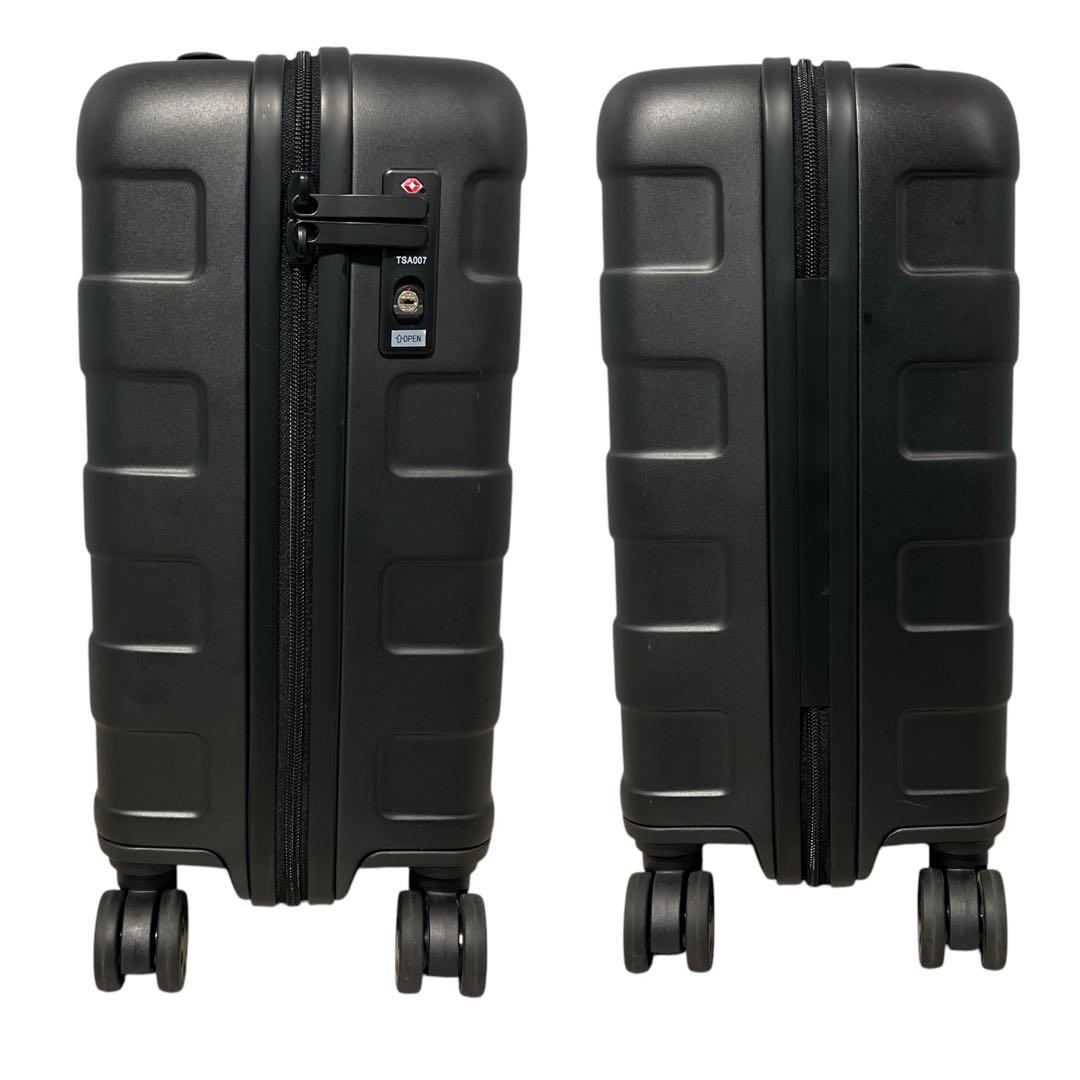 ★極美品 無印良品 MUJI バーを自由に調節できるハードキャリーケース 20L