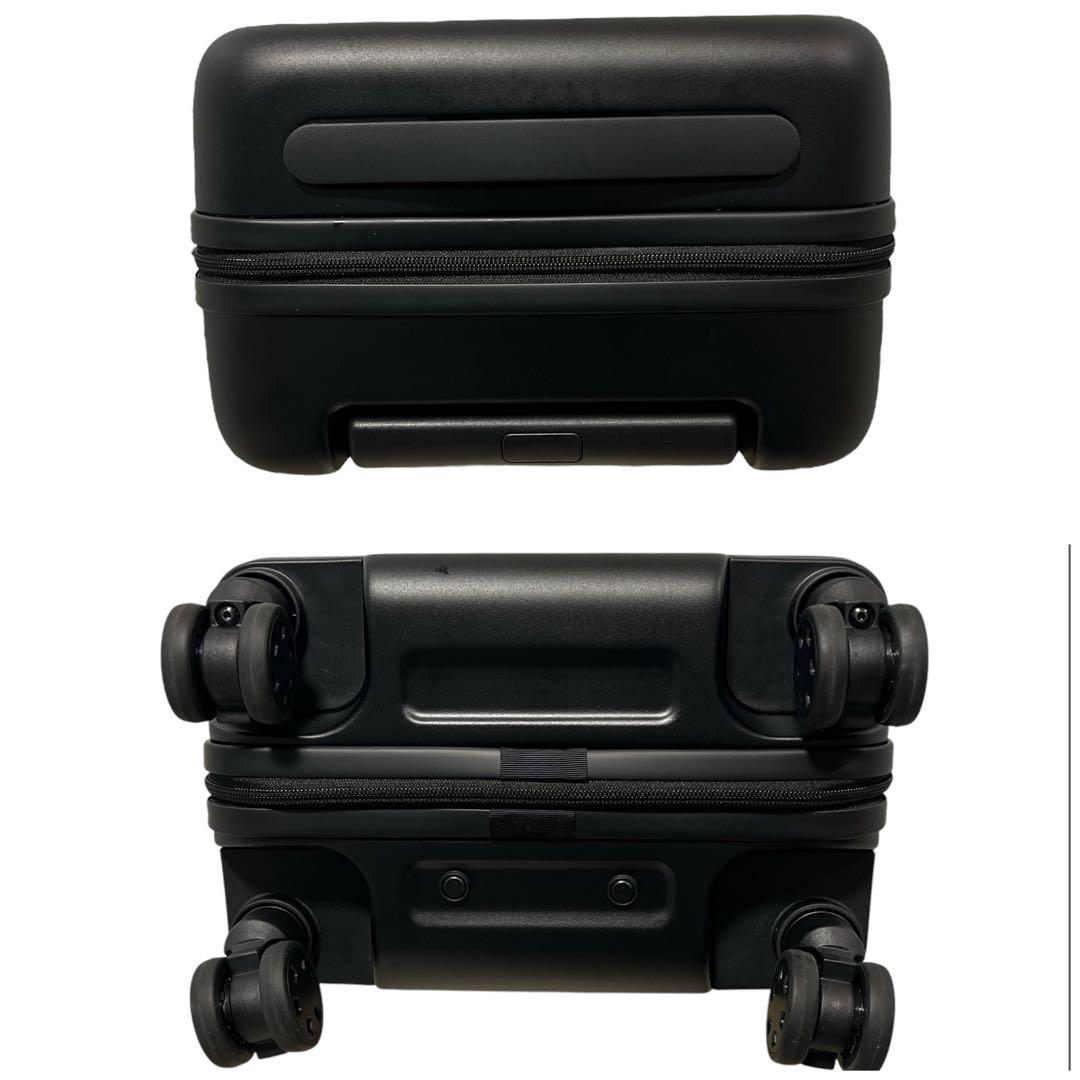 ★極美品 無印良品 MUJI バーを自由に調節できるハードキャリーケース 20L