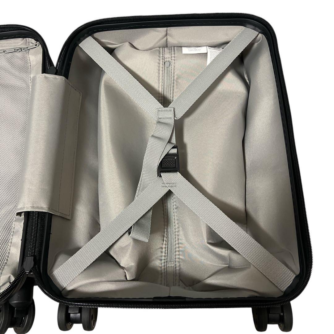 ★極美品 無印良品 MUJI バーを自由に調節できるハードキャリーケース 20L